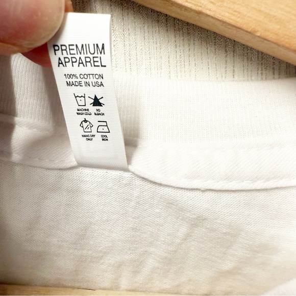 NWOT Dixxon Men's Sturgis Ride Fast White Tee Shirt, Size Large - Picture 4 of 5